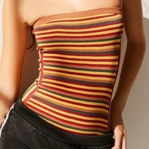 URBAN OUTFITTERS STRIPED BODYSUIT